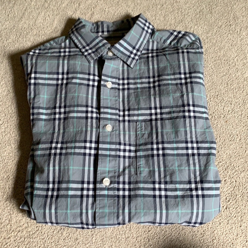 Plaid Button-Up Women's Top
